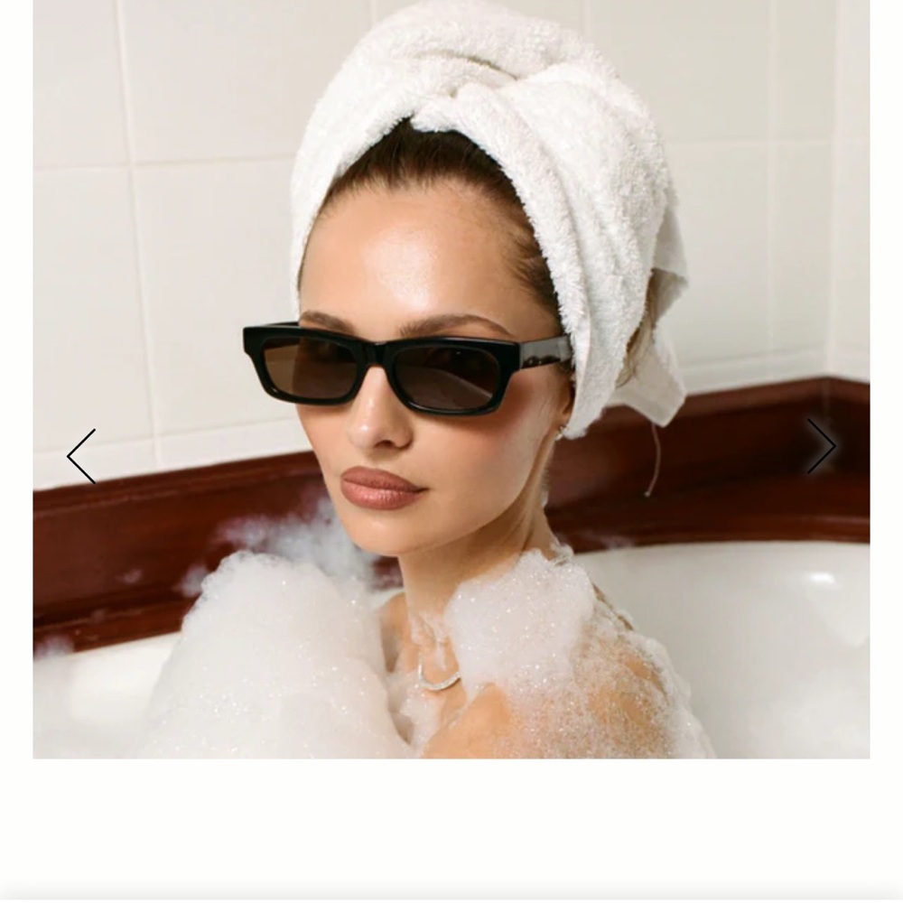 Heaven Mayhem - Sloane Black Glasses- clear lens